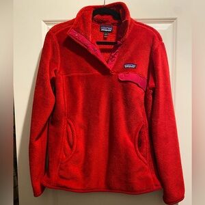 Cherry Red Patagonia Pullover